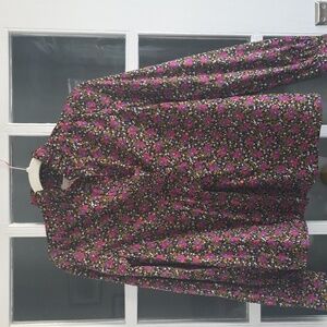 Sezane Chlo Shirt in Woodland Flowers size 36